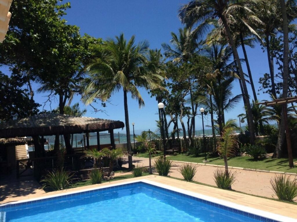 piscina do village 4 casas pé na areia em barequeçaba