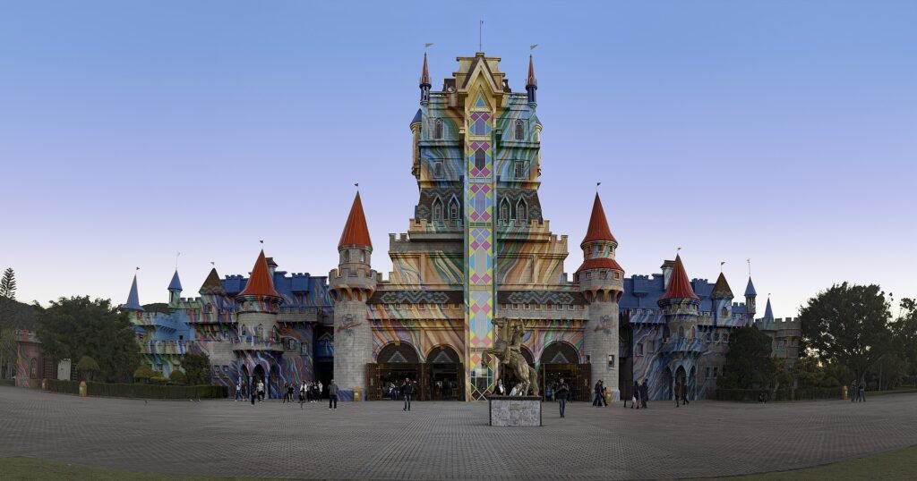 fachada do Beto Carrero World em Penha