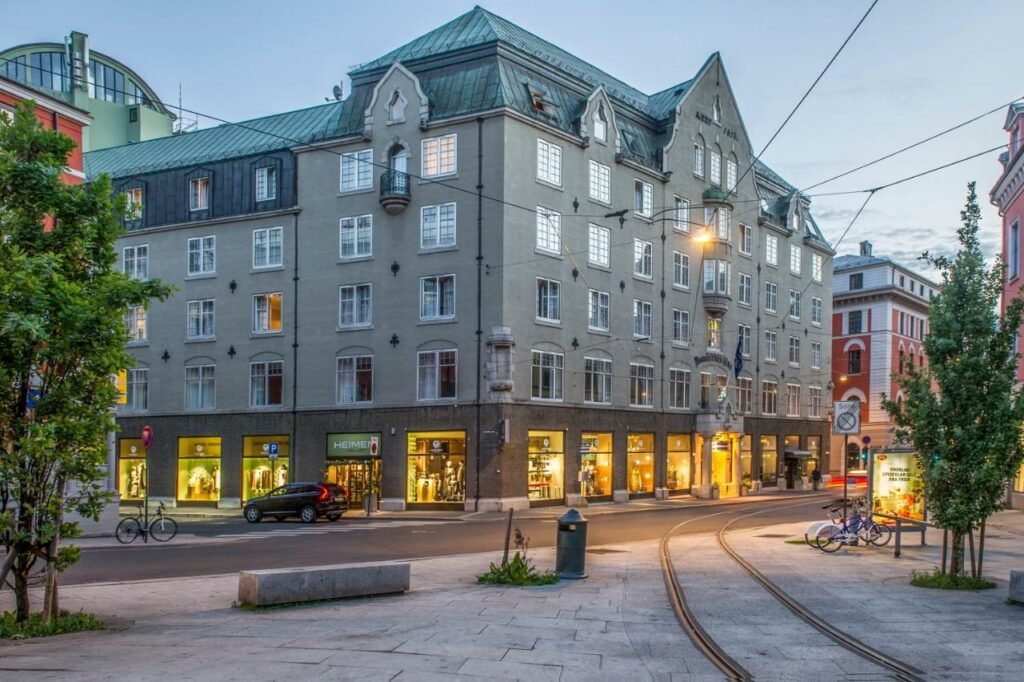fachada do Hotell Bondeheimen em Oslo
