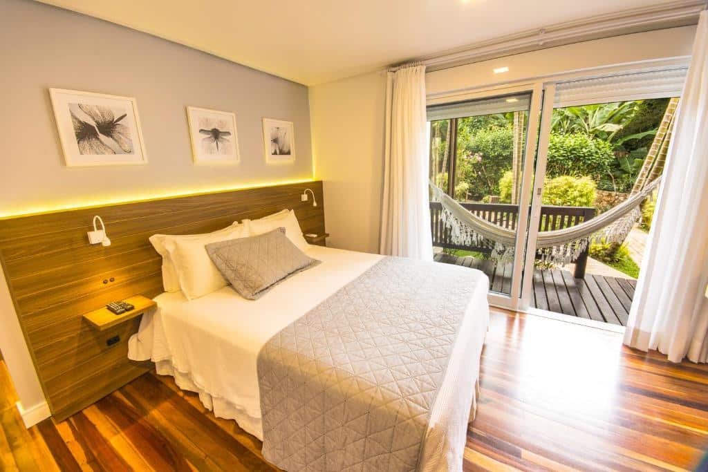 Quarto da Hospedaria das Brisas.