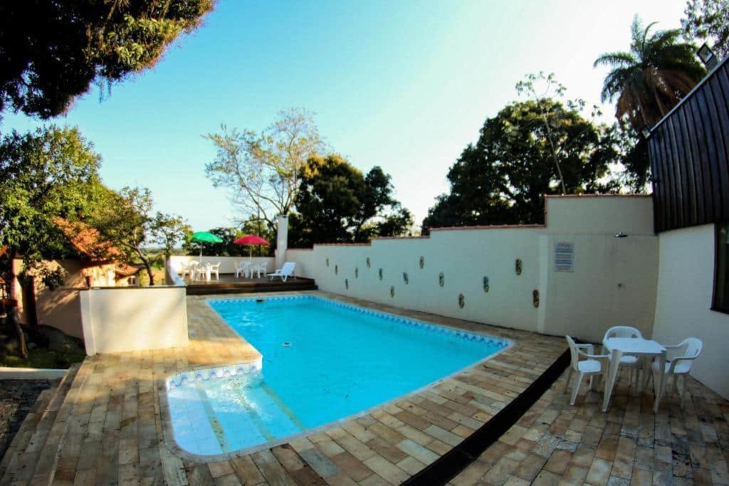 piscina da Pousada Recanto Passarela