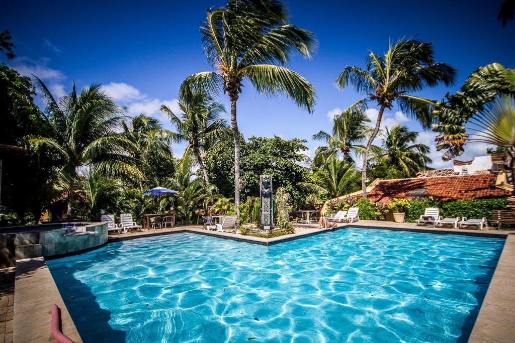 Piscina de uma das pousadas em Pipa, a Pousada Cavalo Marinho