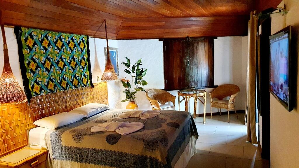 quarto da Pousada Entre as Águas