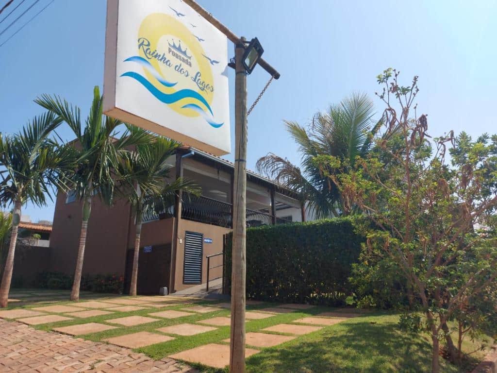Entrada da Pousada Rainha Dos Lagos