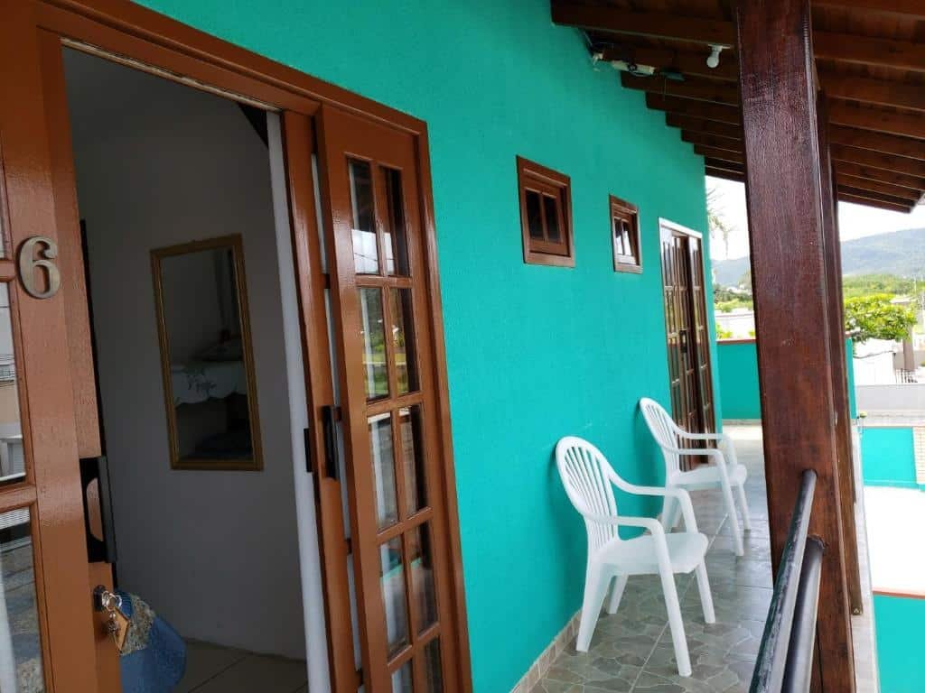 Uma das pousadas em Porto Belo SC