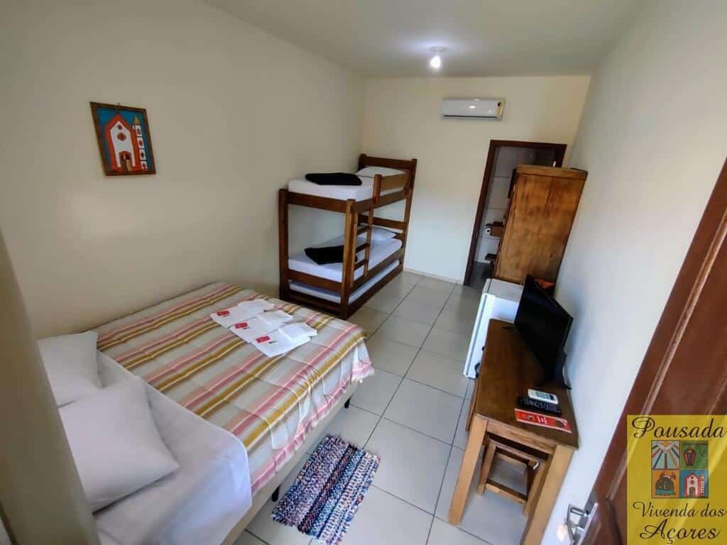 Uma das pousadas em Penha SC