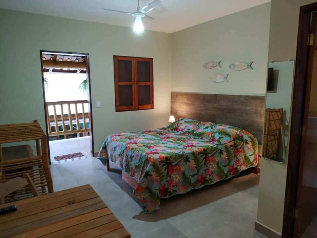 quarto da Estalagem Itamambuca
