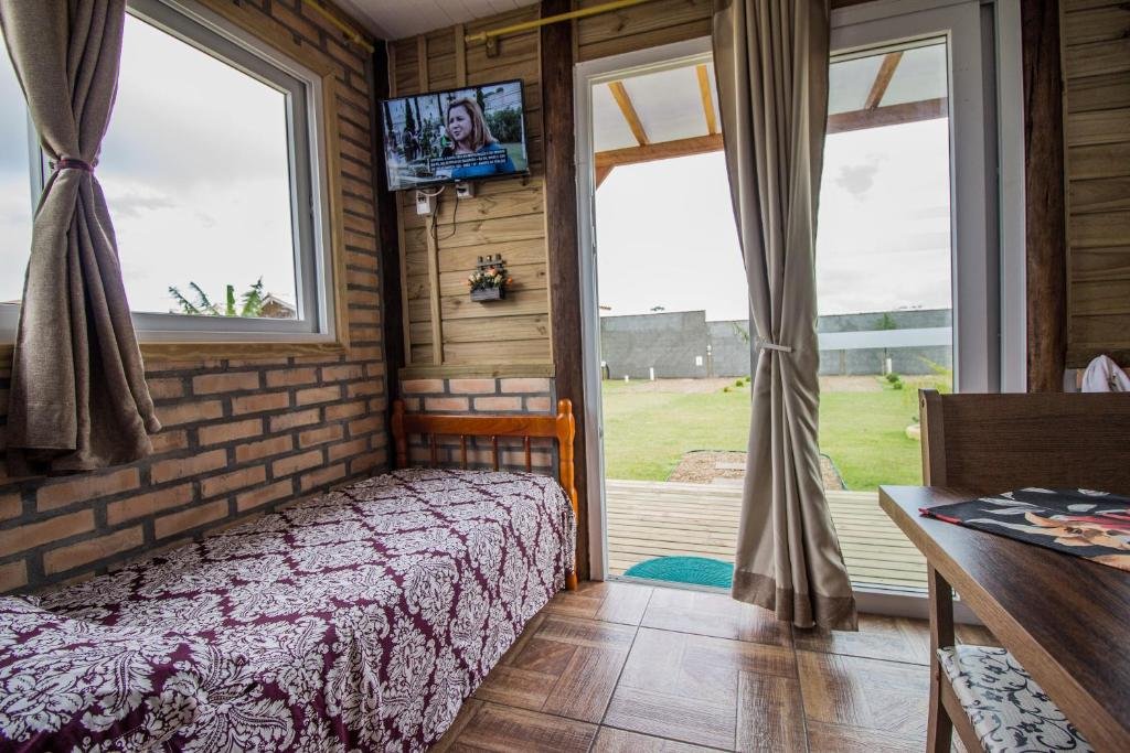 Quarto da Cabanas do Rosa.