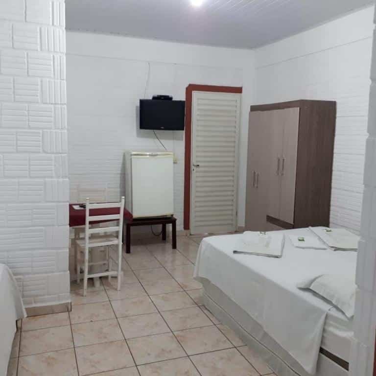 quarto do Chalé Apart Hotel