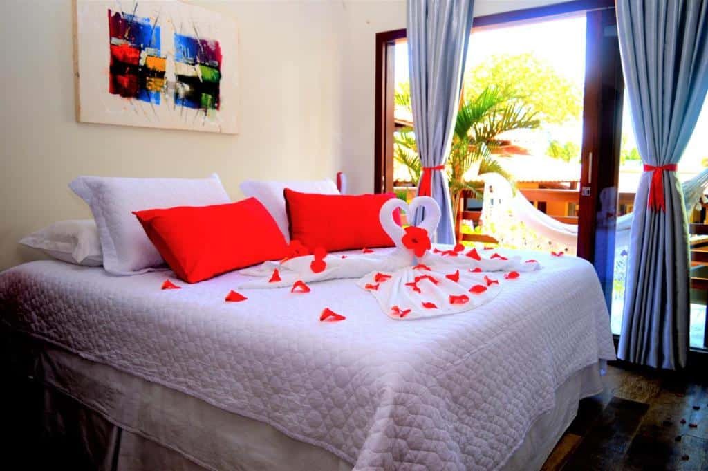 Quarto da Pousada Waikiki Boutique, uma das pousadas em Pipa
