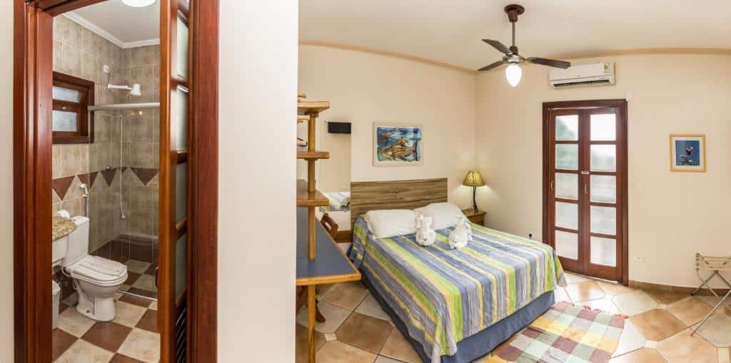 quarto do Hotel Pirá Miúna