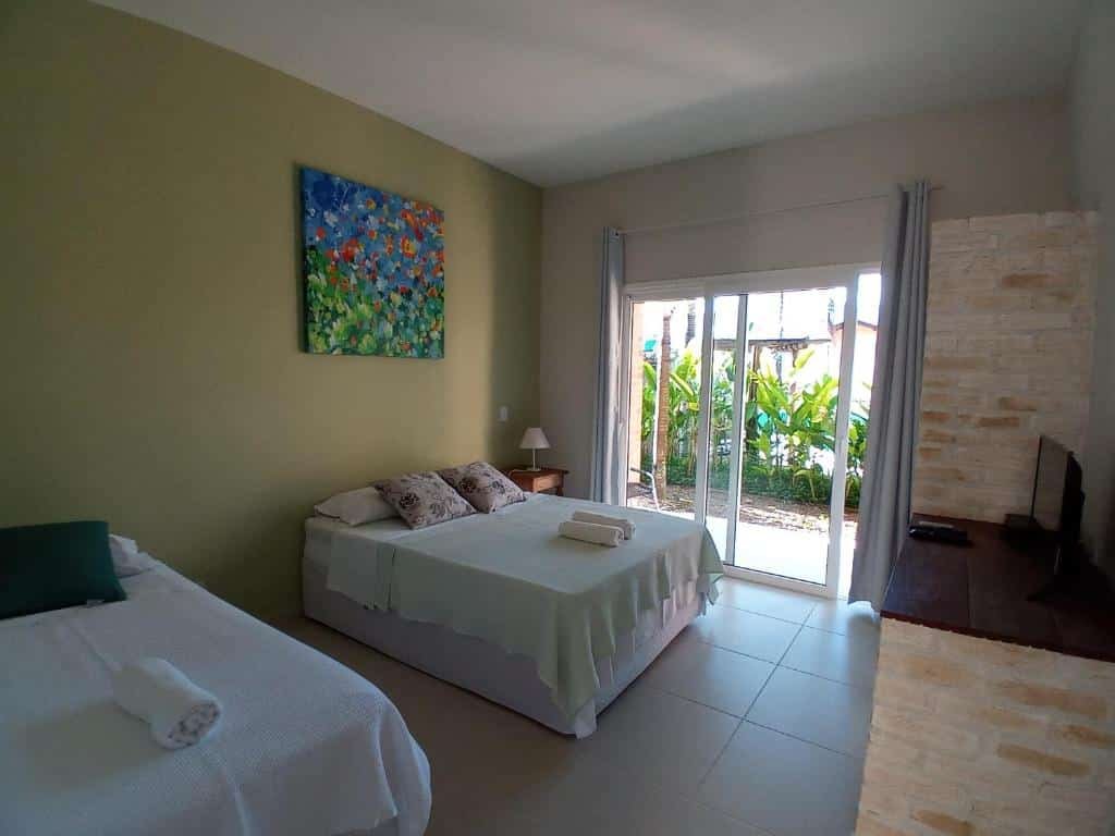 quarto da Kauano Pousada Barequeçaba