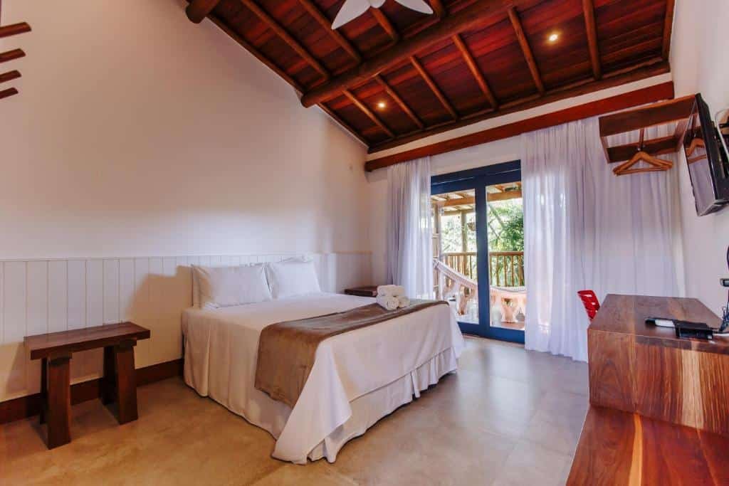 Quarto da Pousada Alto da Pipa, uma das opções de pousadas em Pipa.