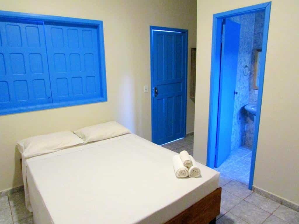 quarto da Pousada Cambará