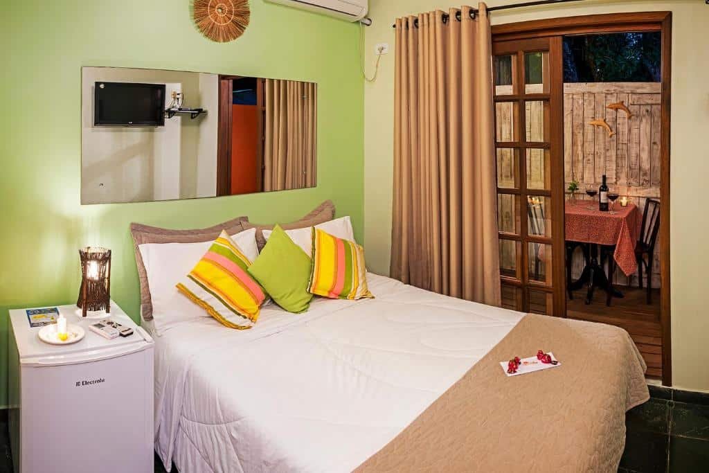 quarto da Pousada e Restaurante Fim da Trilha