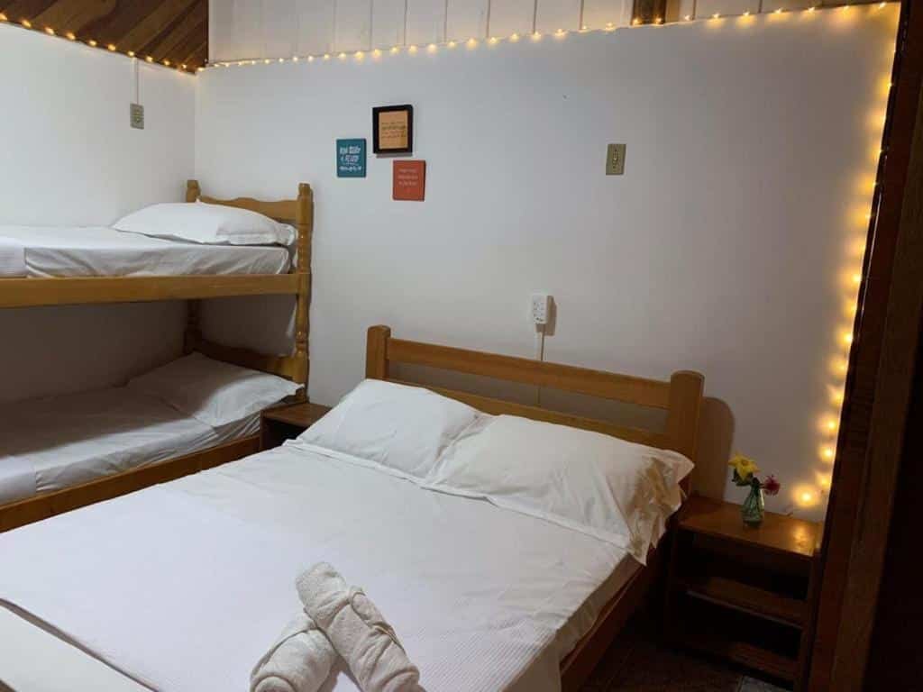 quarto da Pousada Kainoa na Ilha do mel