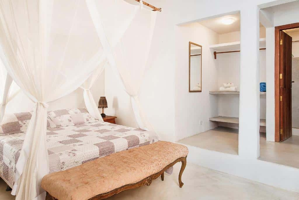 suite da Pousada Mangue Sereno