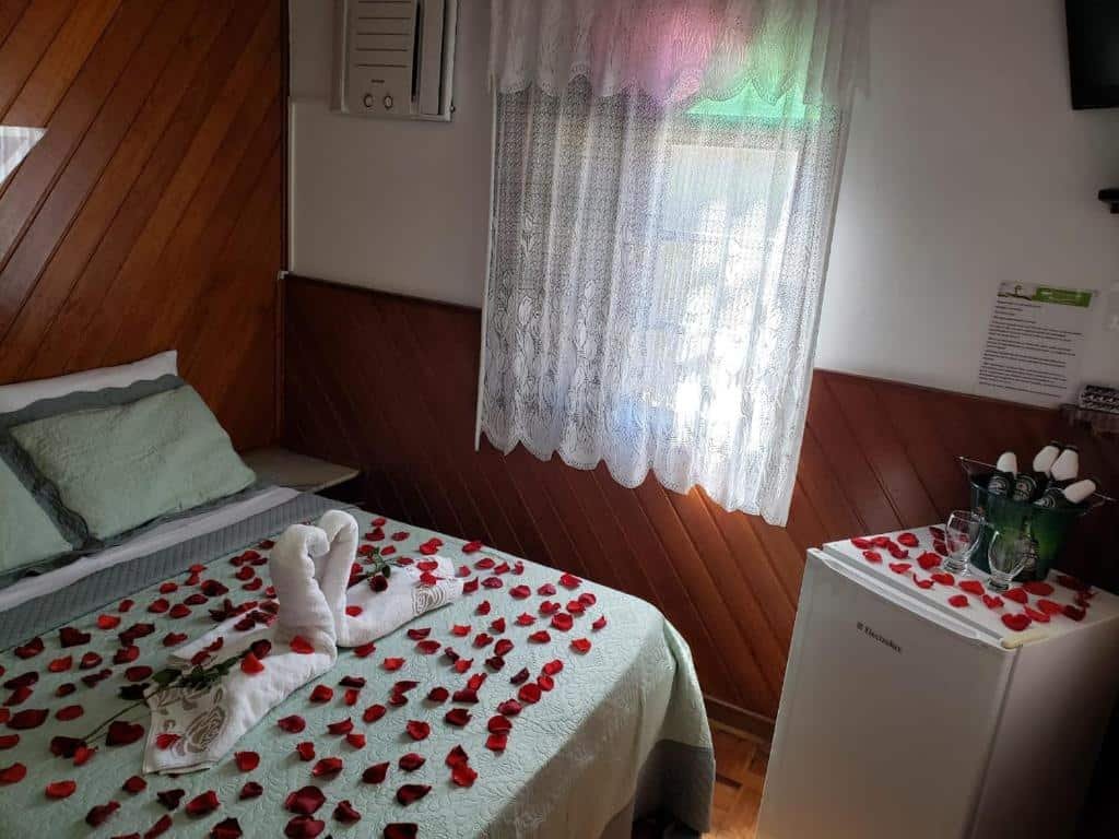 quarto da Pousada Recanto das Águas