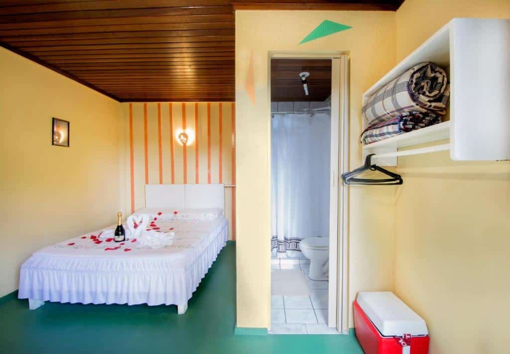 quarto da Pousada Recanto das Cores