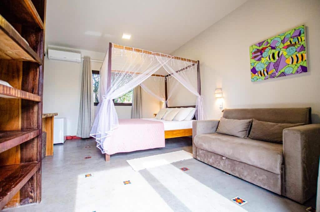 Quarto da Pousada Rosa 08.