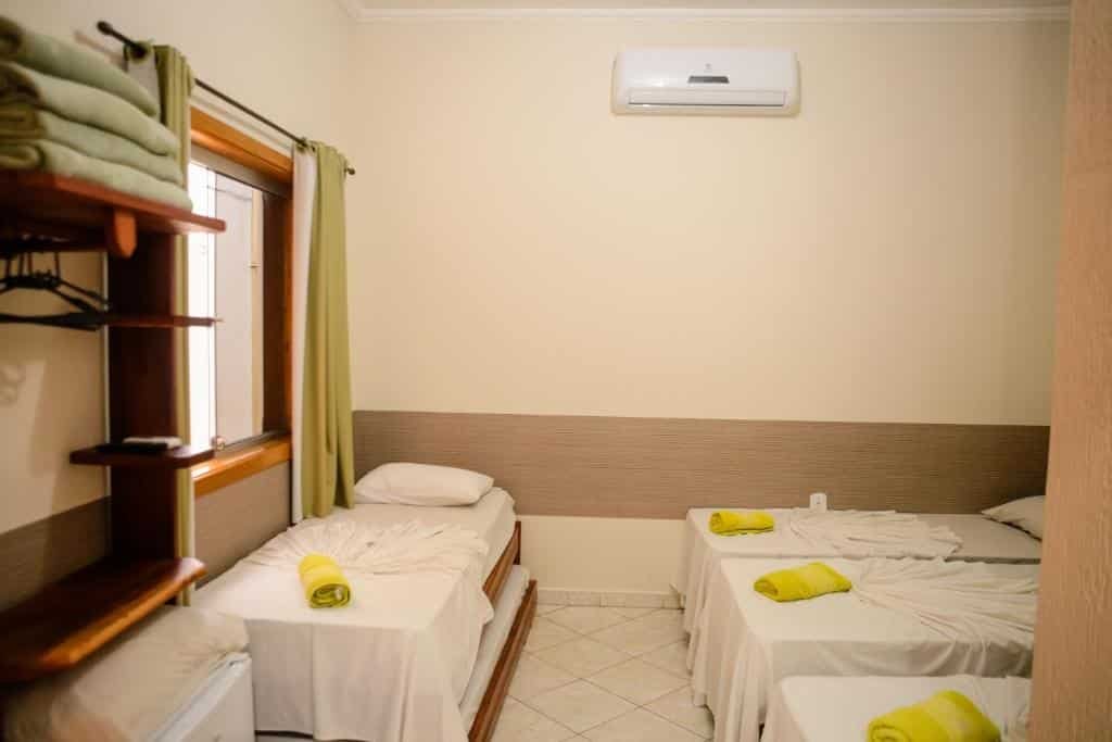 quarto da Pousada Santa Cruz