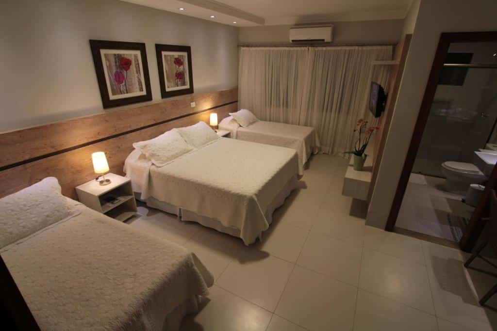 quarto da Pousada Surucuá