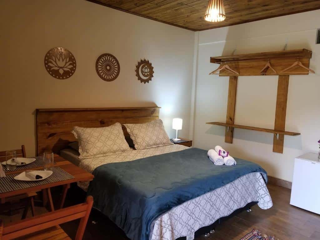 quarto da Pousada Verde & Rio Lumiar