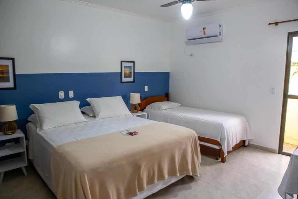 quarto do Pris Hotel em Barequeçaba