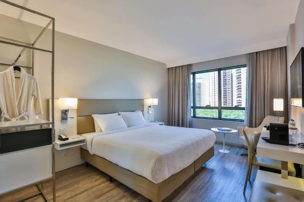 quarto do Radisson Rio de Janeiro Barra