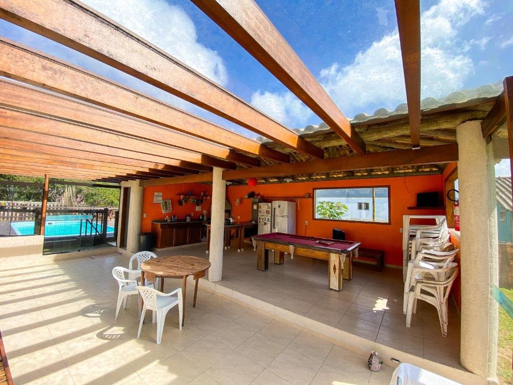 Área compartilhada da Rosamar Suites.